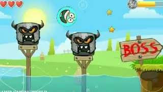 Red Ball 4 Level 13 to 15 sky Blue Ball