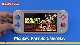 Monkey Barrels Switch Gameplay