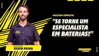 Se torne um especialista em baterias - Palestra com Silvio Paiva
