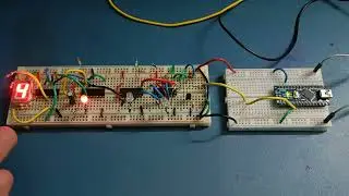 Demo of One-Wire 8-bit Shift Register Module