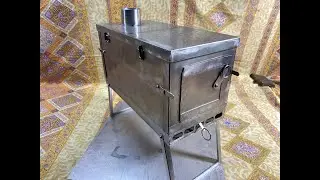Испытание печи для палатки 2