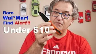 Walmart's $10 Gem: Unboxing My Bold Orange Knife!