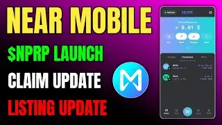 NEAR Mobile App Airdrop Update | NPRO Token Launch, Claim Process & Listing News
