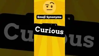 Emoji Vocabulary: 🤨 Raised Eyebrow Synonyms #emojichallenge #emojiquiz #vocabularywords