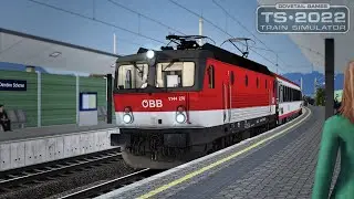 Train Simulator 2022 Three Country Corner route Austria &Ouml;BB 1144