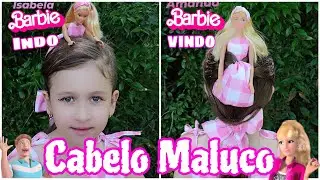 Como fazer o Cabelo Maluco com a boneca Barbie.