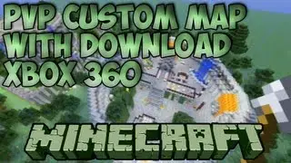 EPIC Minecraft Xbox 360 Custom Map! + Download
