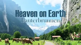 Lauterbrunnen Switzerland - The Real Fairy Tale Valley of Waterfalls