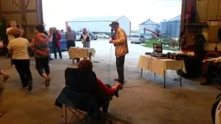 Elvis at the Barn Dance near Winterset