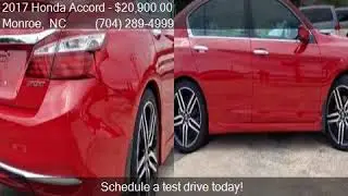 2017 Honda Accord Sport 4dr Sedan CVT for sale in Monroe, NC
