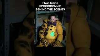 FNaF Movie SPRINGBONNIE Behind The Scenes (Mathew Lillard) | FNaF Movie MEME