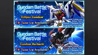 What To 7 Star? Eclipse and Barbaric Gundam Alteration Review (Gundam Breaker Mobile)