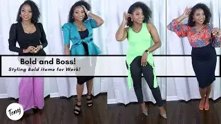 Bold & Boss: Rocking Loud Fashion at the Workplace | Styling Tips & Tricks | TenajNikki