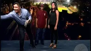 En entrevista con Adriana Albarran en la Salsa de Maurice Pine IV