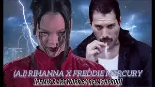 (A.I) RIHANNA x FREDDIE MERCURY- Talking To Myself [RFLASHPROD]