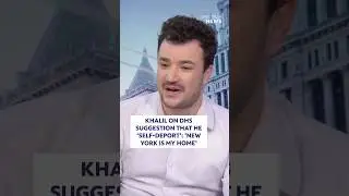 Khalil on DHS suggestion that he 'self-deport': 'New York is my home'