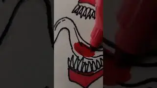 Day 24 of Drawing Spiderman Characters: Carnage