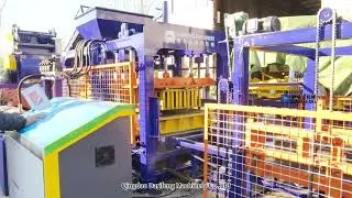 QT8-15 Automatic concrete block making machine