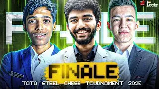 Pragg vs Gukesh - The incredible Finish! | Final Round | Tata Steel Chess 2025