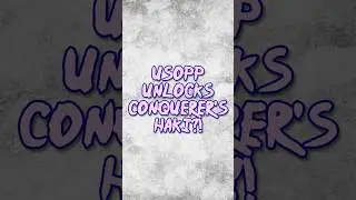 The Unexpected Way Usopp Gets Conqueror's Haki! | One Piece Theories
