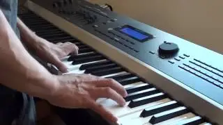 Lady Gaga - Aura - Piano Cover Version on Kurzweil Artis