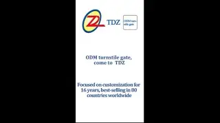 Turnstile gate manufacturer with over 16 years customization experience I TDZ