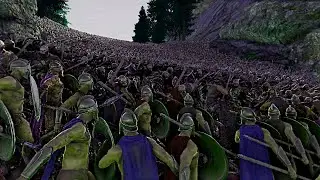 300 Spartans VS Army of 10.000 ORCS | Ultimate Epic Battle Simulator 2