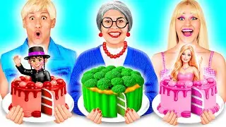 Кулинарный Челлендж: Барби Против Бабушки | Удивительные Кулинарные Лайфхаки RaPaPa Challenge