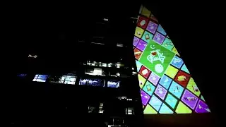 Projection Mapping at Dolmen Mall Clifton