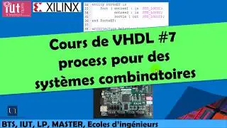 Cours de VHDL #7. Process et systèmes combinatoires