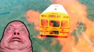 BeamNG Drive Top 50 Bus Crashes &ndash; School Bus Jumps & Yellow Bus Crash Compilation