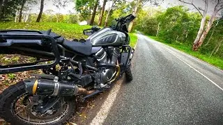 All sound - Harley Davidson Pan America in the hills