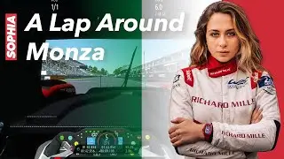 SOPHIA FLOERSCH - A LAP IN MONZA | Track guide | SIM - real life | RF2 | LMP2 | FIA WEC