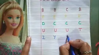 class nursery subject English topic pattern circle the odd letter | circle the odd letter worksheet