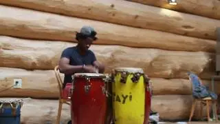 Haitian drum solo