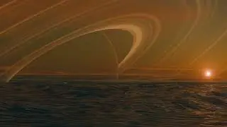 Saturn Universe View in earth / If the Super-Saturn (J1407 b) replaced Saturn. #space #saturn