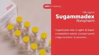 Rompharm prezina: Sugammadex medicamente
