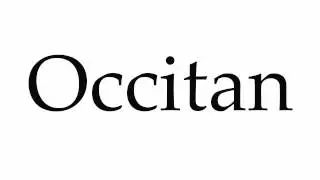 How to Pronounce Occitan