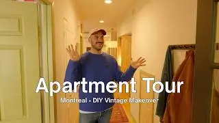 He Transformed a Basic Montreal Apartment Into a Warm Wood-Filled Home &ndash; FULL TOUR