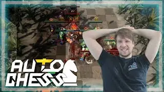 Dota 2 Auto Chess - Scary Warmup Game - Savjz