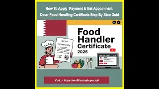 HOW TO APPLY QATAR FOOD MEDICAL OR FOOD HANDLING CERTIFICATE 2025 কাতার ফুড হ্যান্ডলিং সার্টিফিকেট