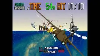 G-LOC Air Battle Gameplay (Medium Course)  (HD)