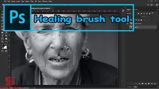 09 healing brush tool and patch tool | Adobe Photoshop tutorial | Study Edutech | Hindi Tutorial