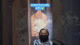 ম্যাজিক দিয়ে সবজি কাটিং ✅  #lifeisbutadream #vegitablecutting #vegitablerecipe #videoviral #recipe