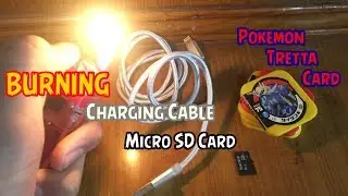 What happens if you BURN a SD Card?? EXPERIMENT