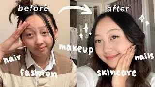 trying to GLOW UP before my LAST YEAR OF SCHOOL!