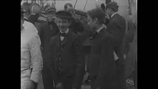 S.S. Titanic: A Final Inspection 10 Minutes Before Sailing Time (1912) Captain E.J. Smith, R.N.R