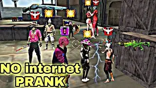 free fire NO INTERNET PRANK VIDEO //part2 😂//DON RAHU gaming