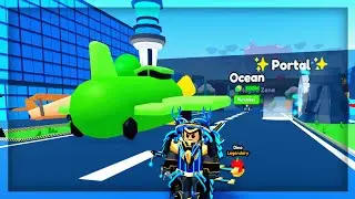 Yeet a Plane Simulator 🛬, Airport City World, Rebirths 17, Cash 334M, Gems 744K in Roblox