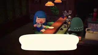 Animal crossing new horizons Valentine's day hot chocolate